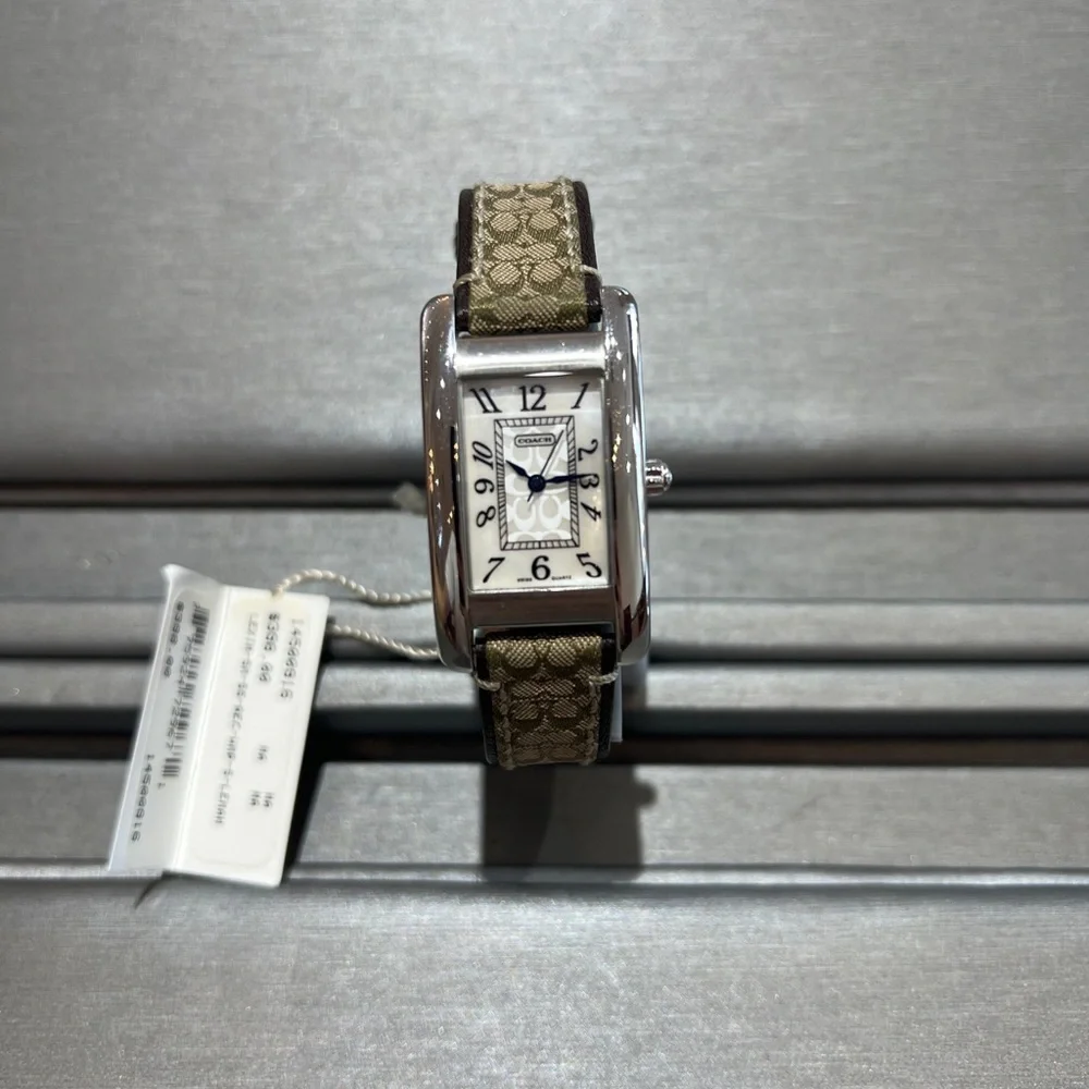 Coach Designer CC Watch Lexi Rectangular - Picture 2 of 5